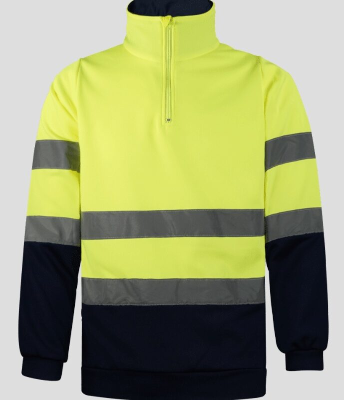 SUDADERA ALTA VISIBILIDAD + 2 LOGOS AYRAMOND