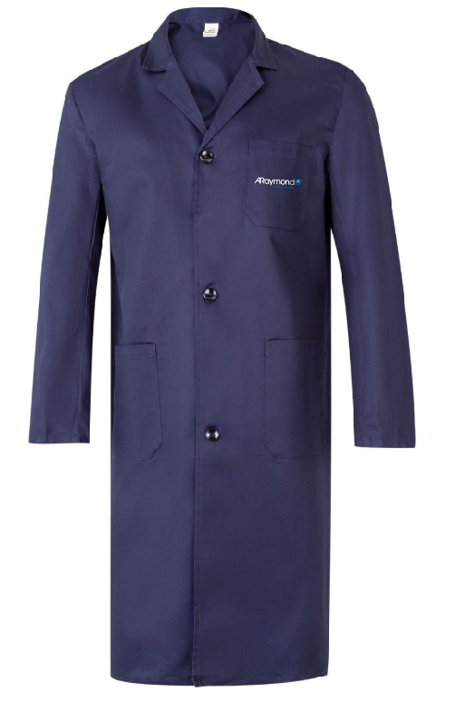 BATA M/LLARGA BLAU MARÍ + LOGO ARAYMOND