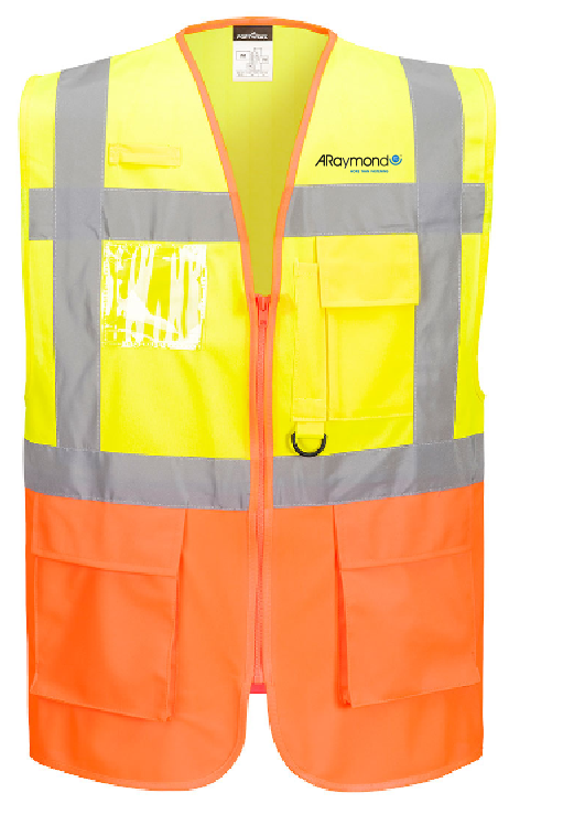 ARMILLA AV MULTIBUTXAQUES BICOLOR GROC/TARONJA + 1 LOGO